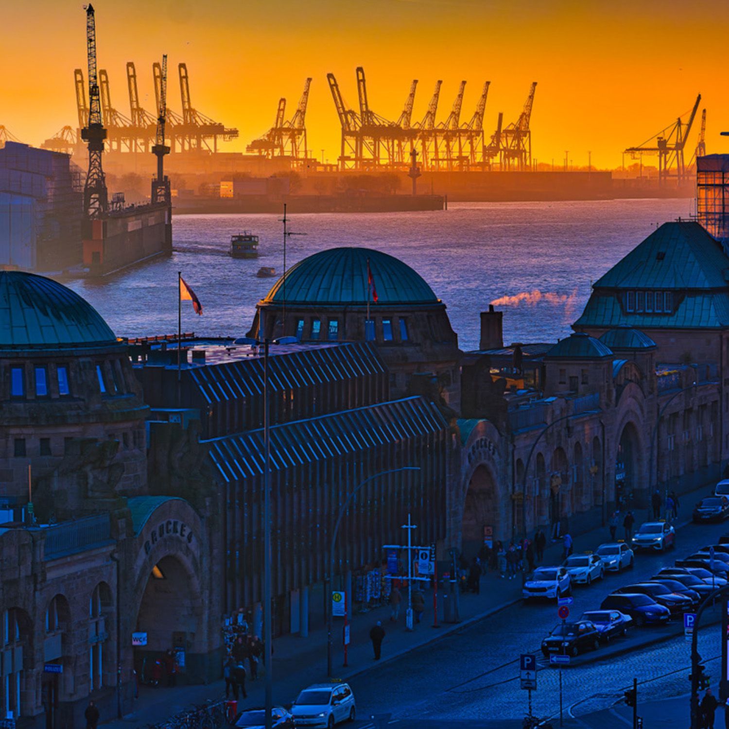 Menclfoto Landungsbrücken